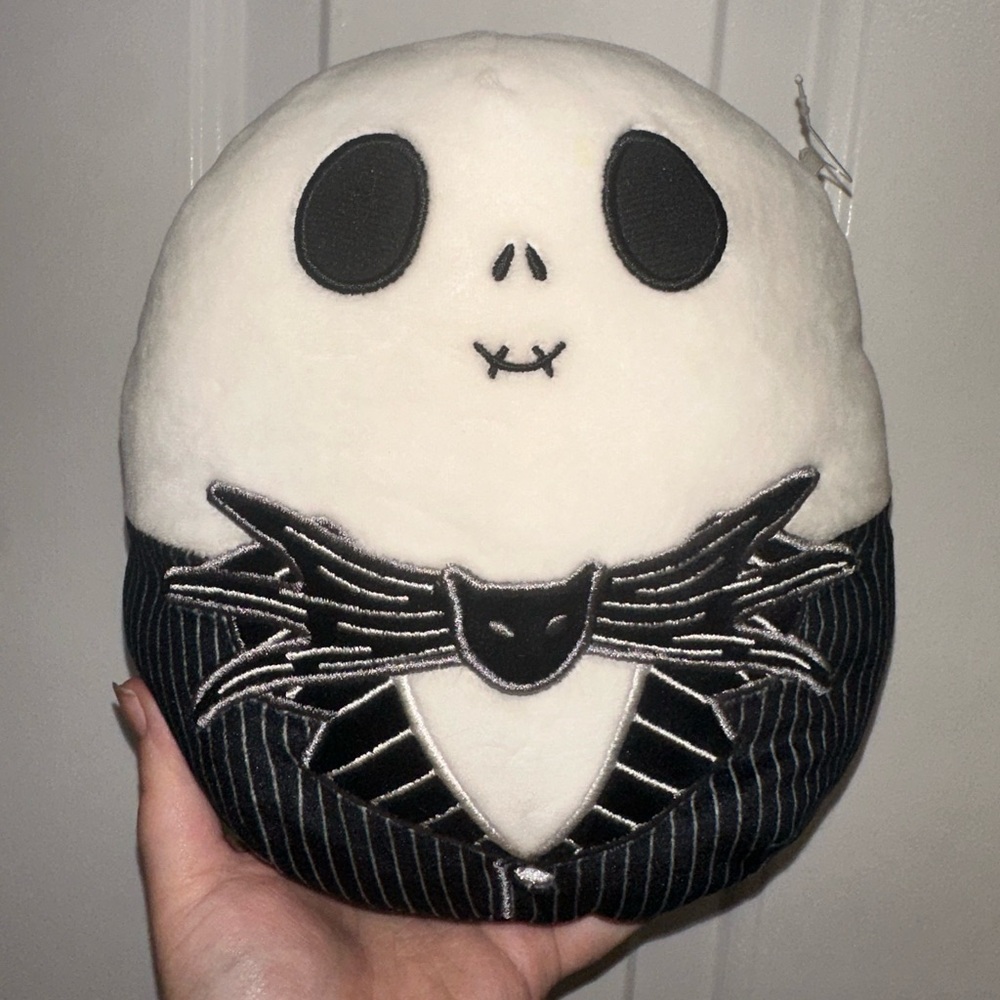 NWOT The Nightmare Before Christmas jack skellington 8” squishmallow!